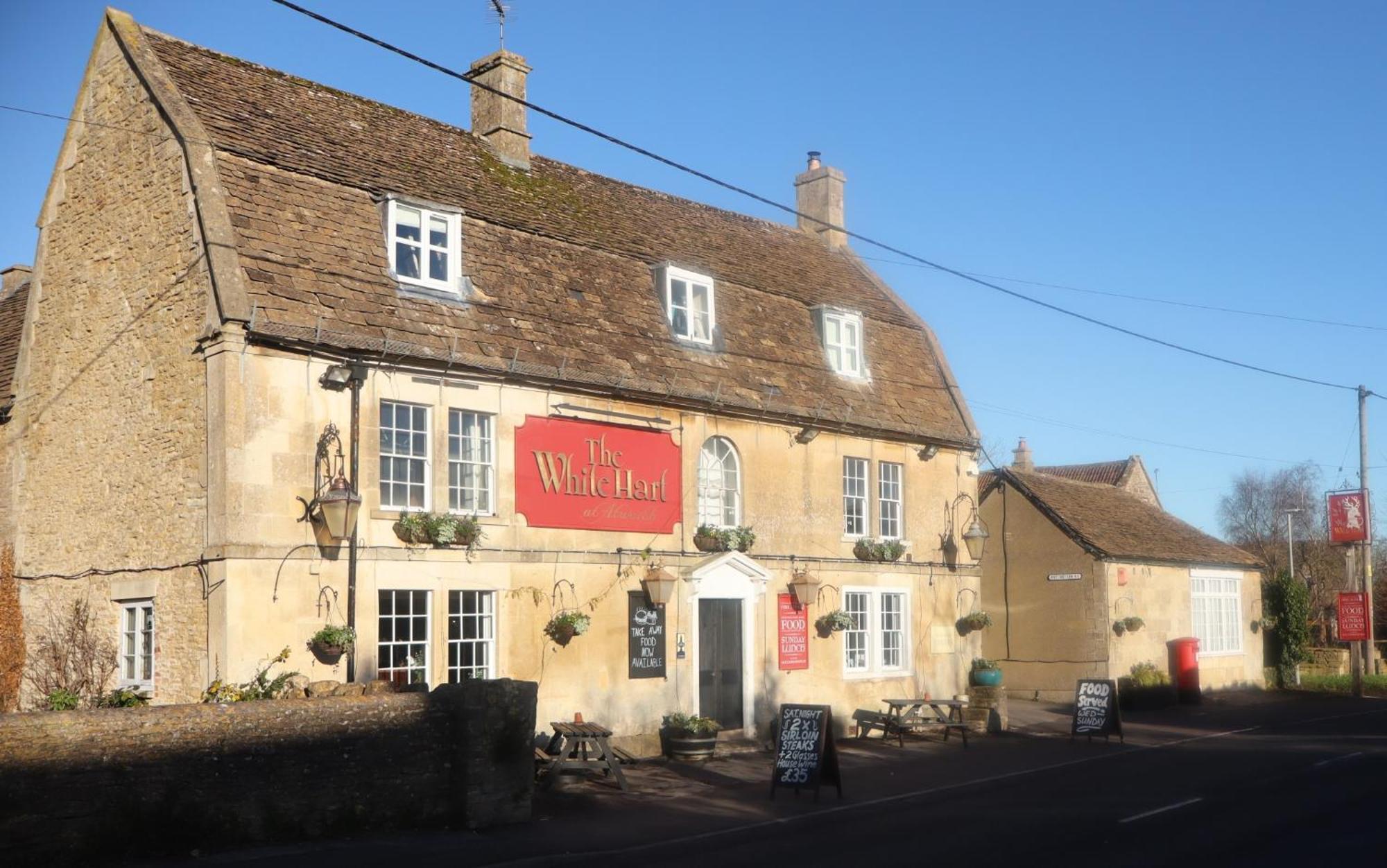 The White Hart Hotel Atworth Exterior foto